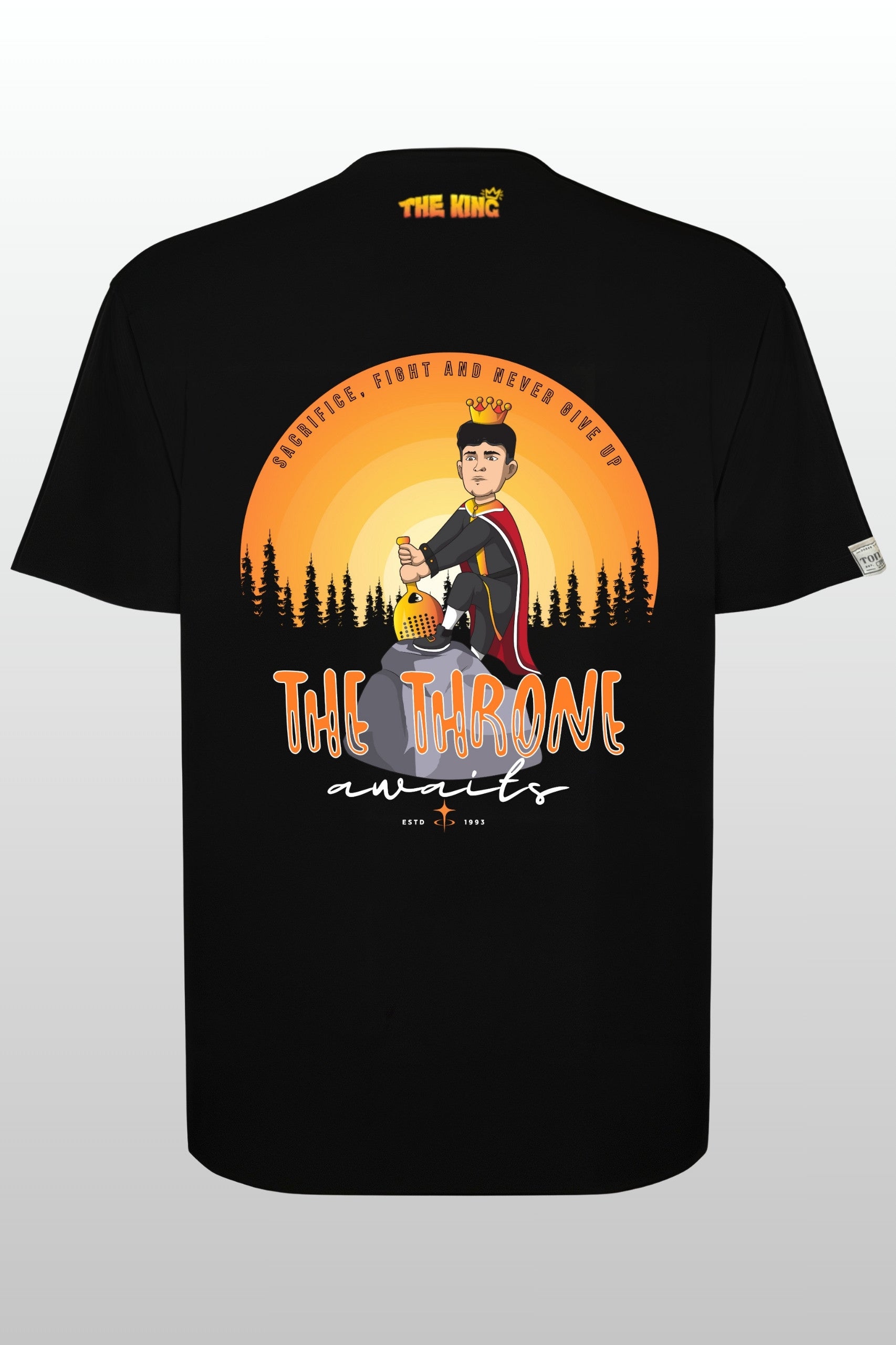 CAMISETA OVERSIZE "THE KING"