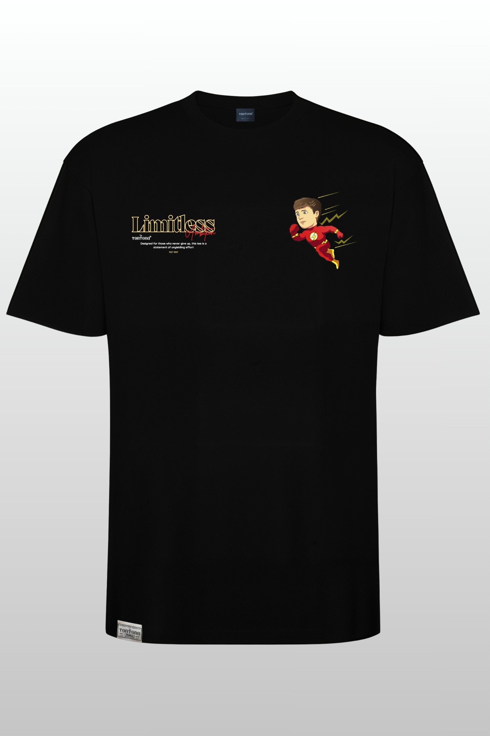 CAMISETA OVERSIZE FLASH