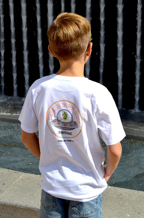 CAMISETA NIÑO ALIEN