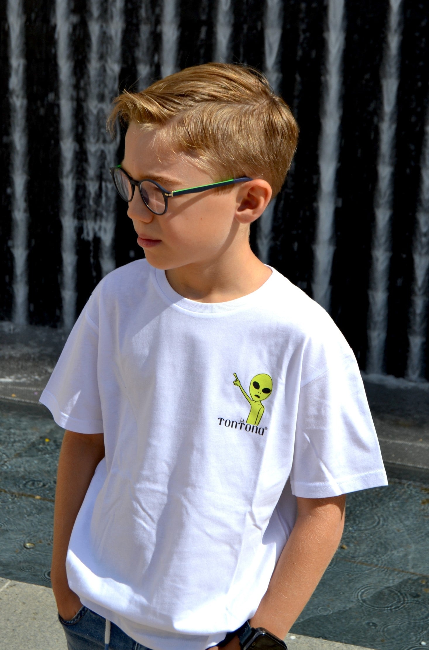 CAMISETA NIÑO ALIEN