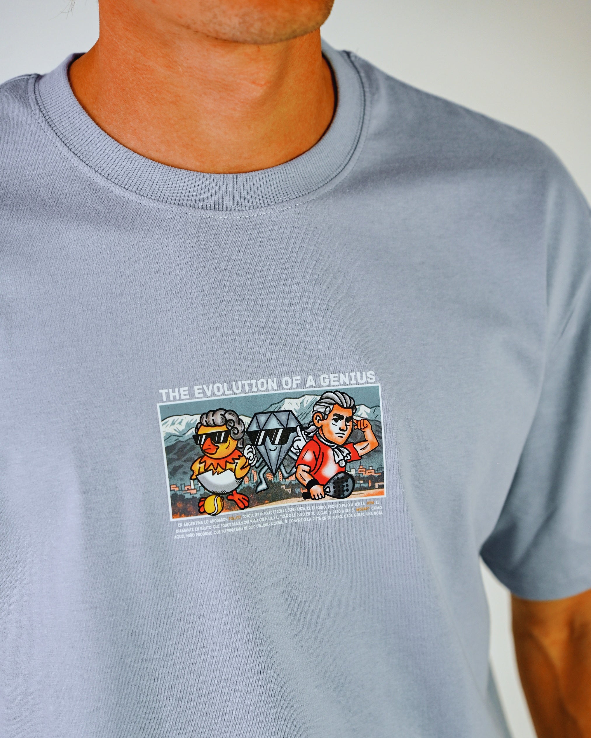 Remera The evolution of a genius