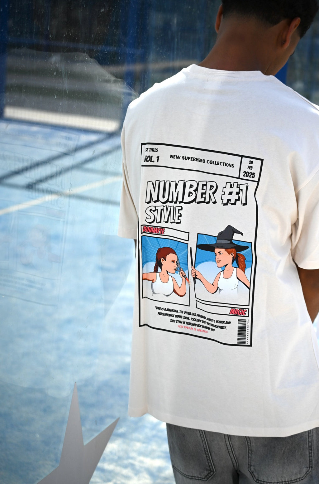 CAMISETA OVERSIZE "NUMBER #1"