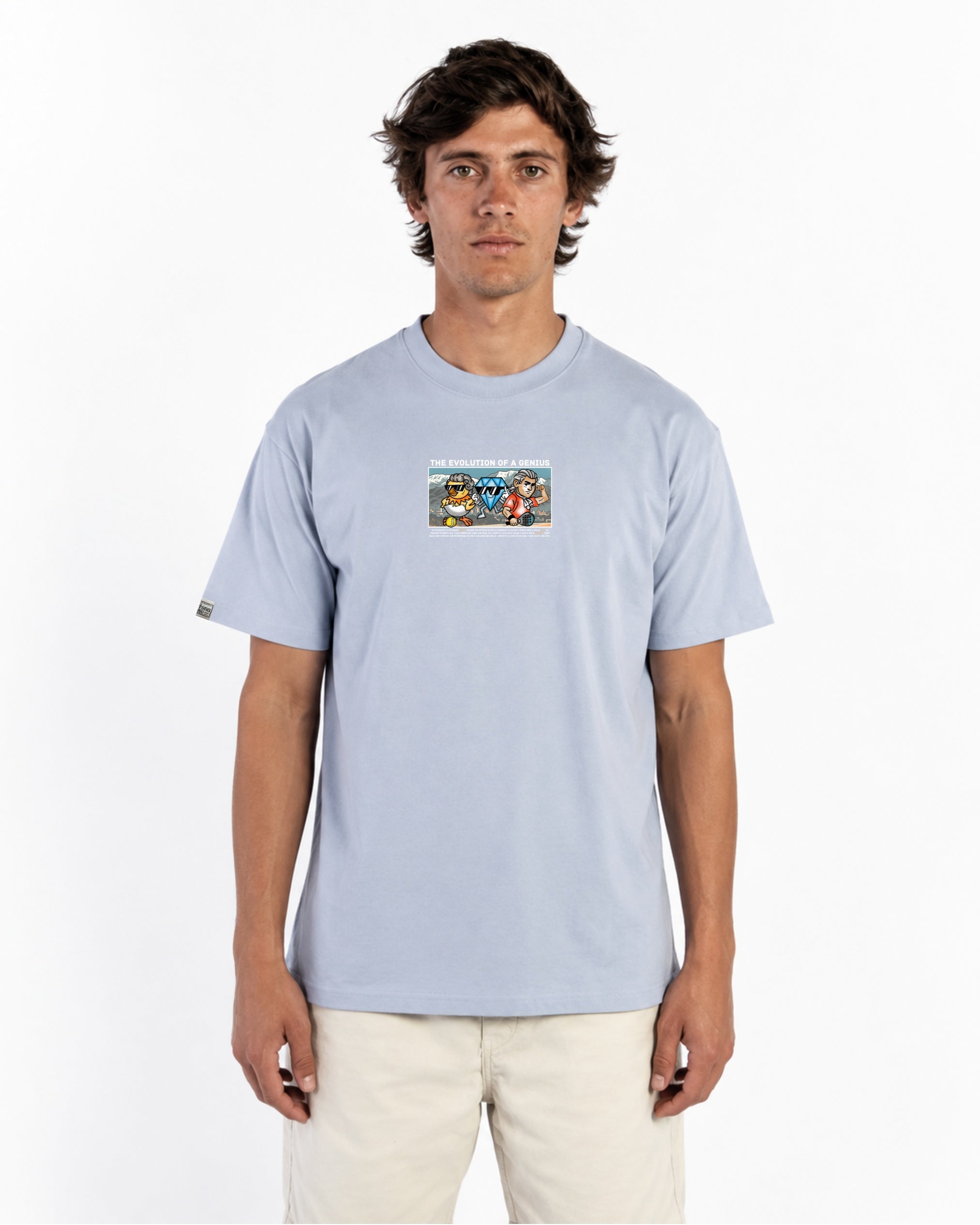 Remera The evolution of a genius