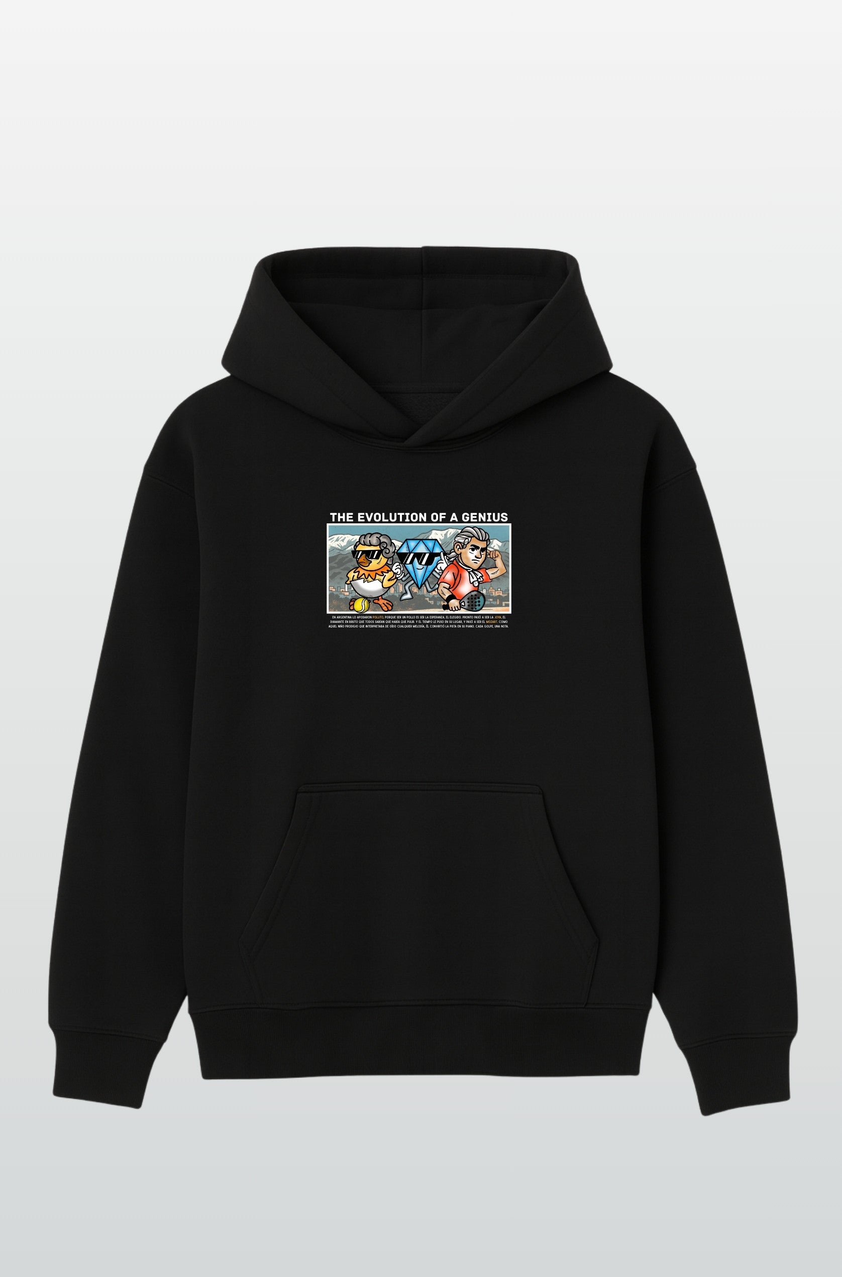 SUDADERA OVERSIZE LA EVOLUCIÓN DEL MOZART