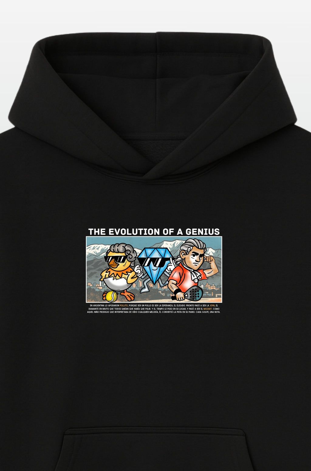 SUDADERA OVERSIZE LA EVOLUCIÓN DEL MOZART