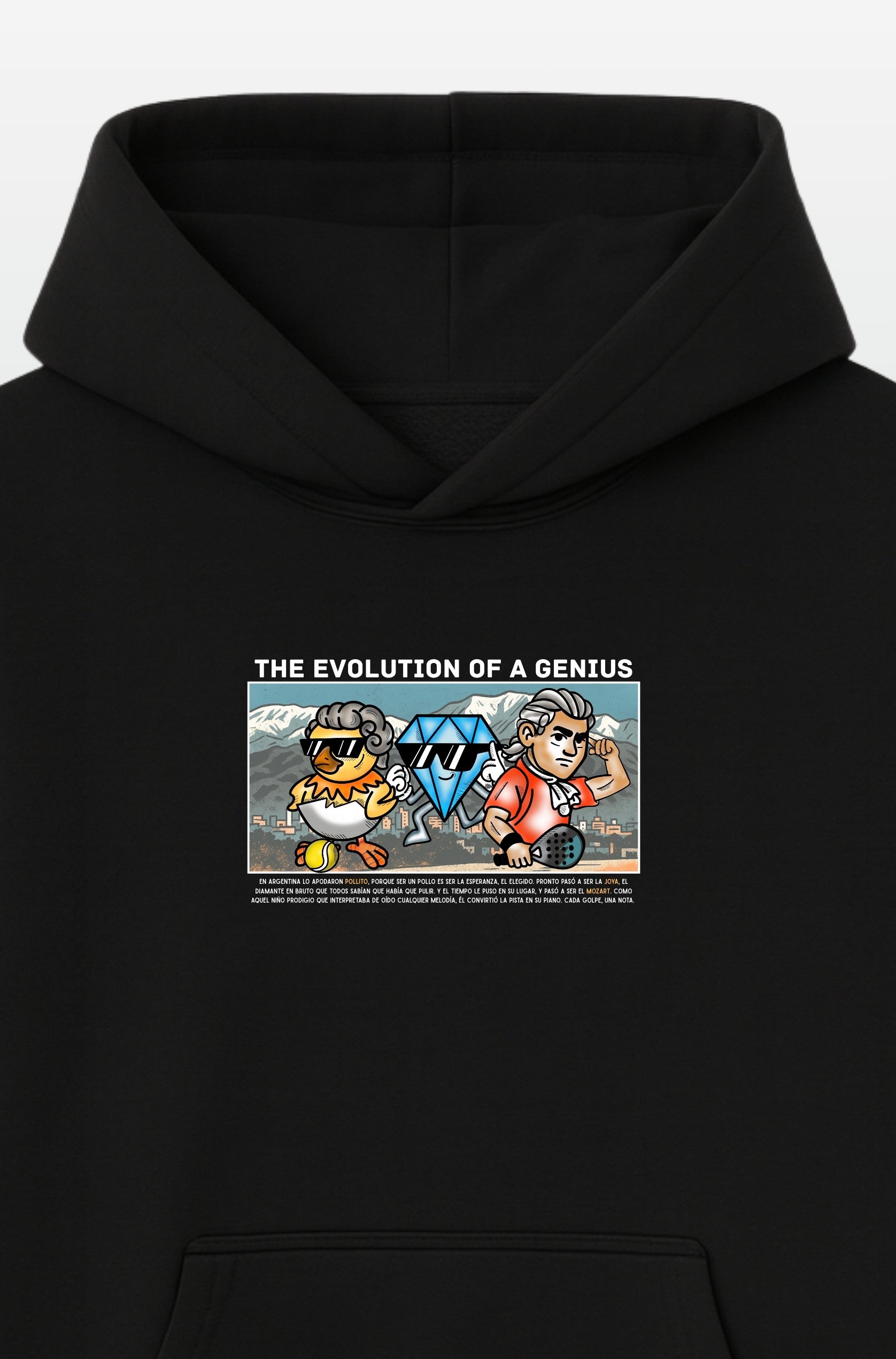 SUDADERA OVERSIZE LA EVOLUCIÓN DEL MOZART
