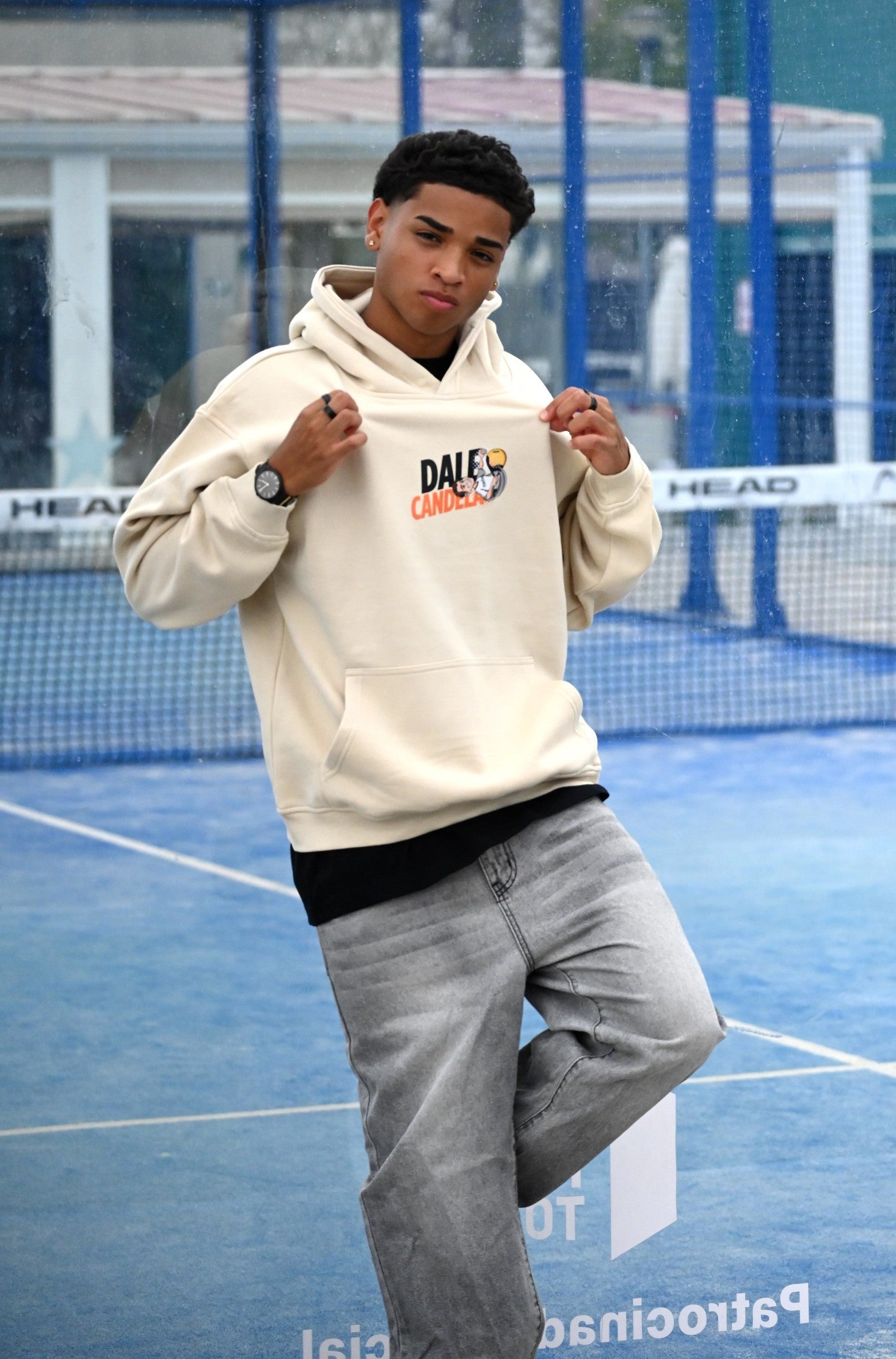 SUDADERA OVERSIZE DALE CANDELA