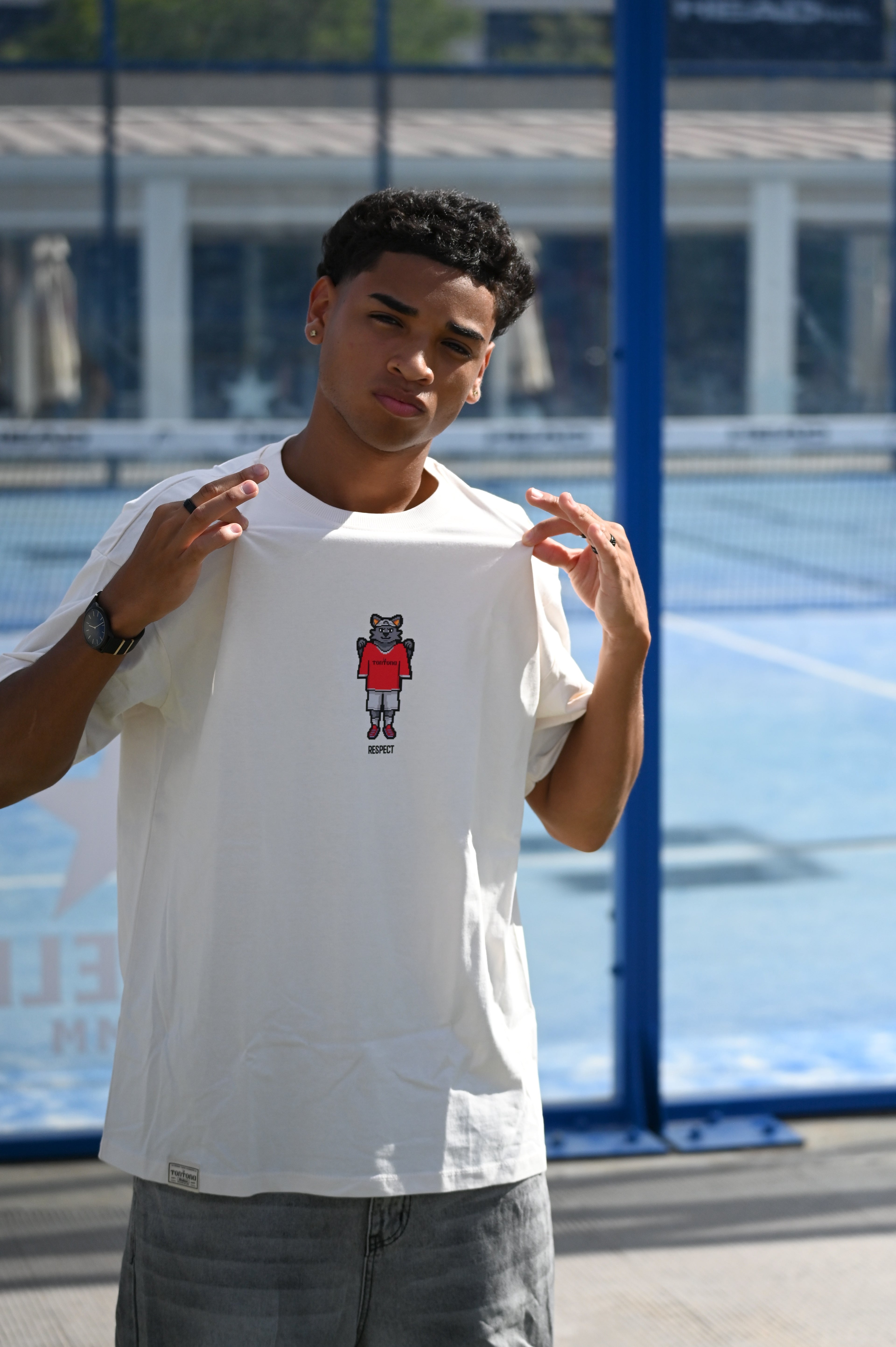 CAMISETA OVERSIZE LOBO