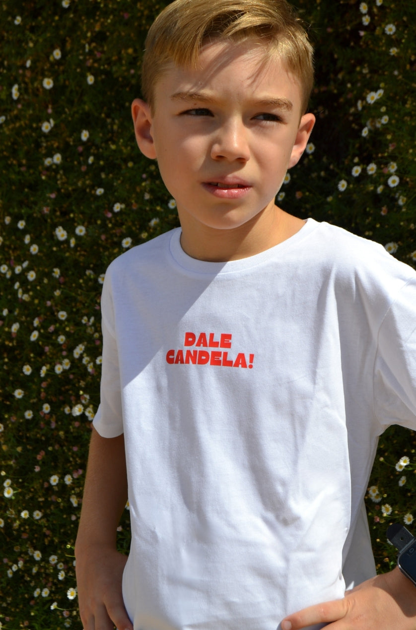 CAMISETA NIÑO ¡DALE CANDELA!