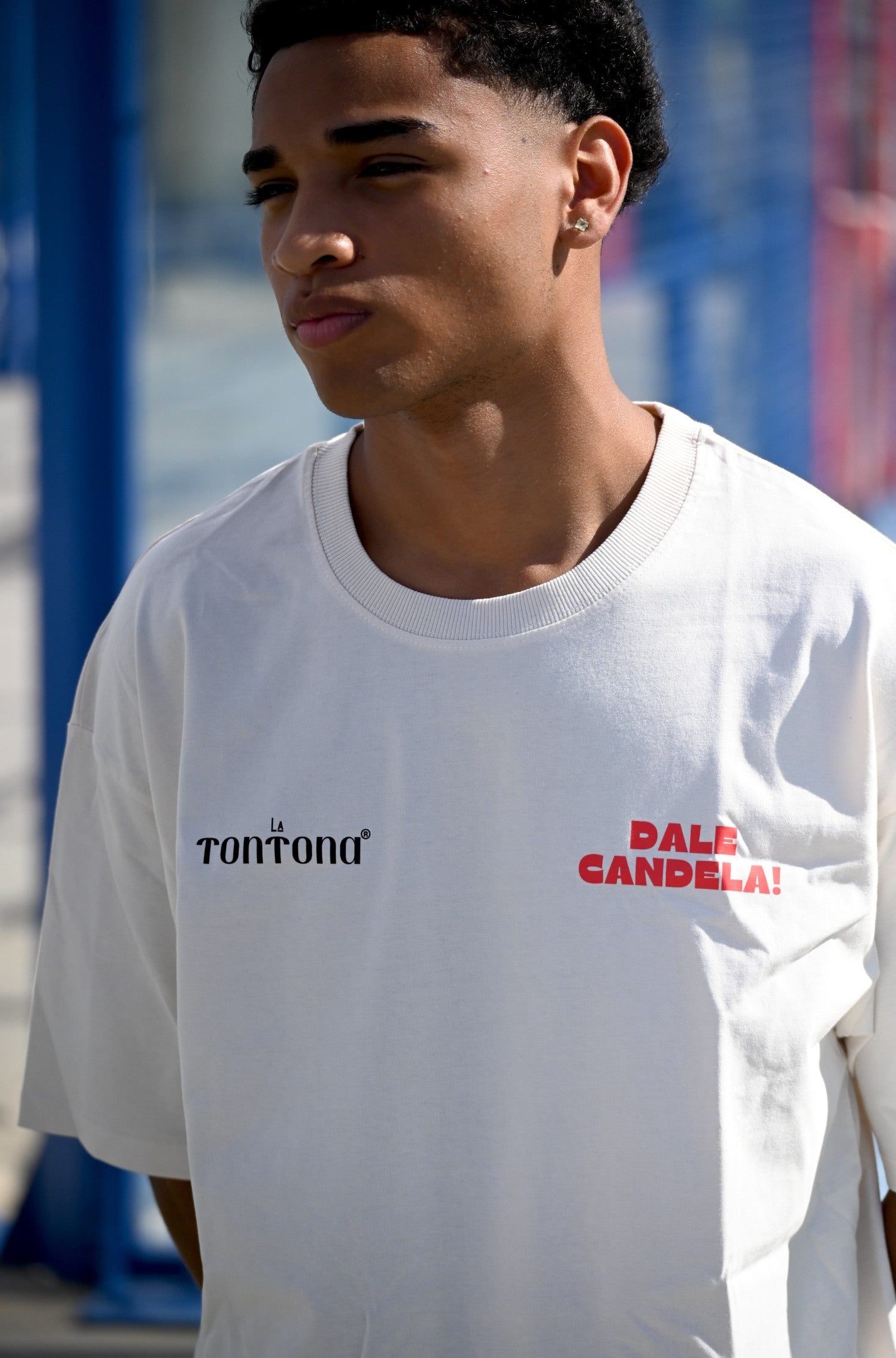 CAMISETA OVERSIZE ¡DALE CANDELA!