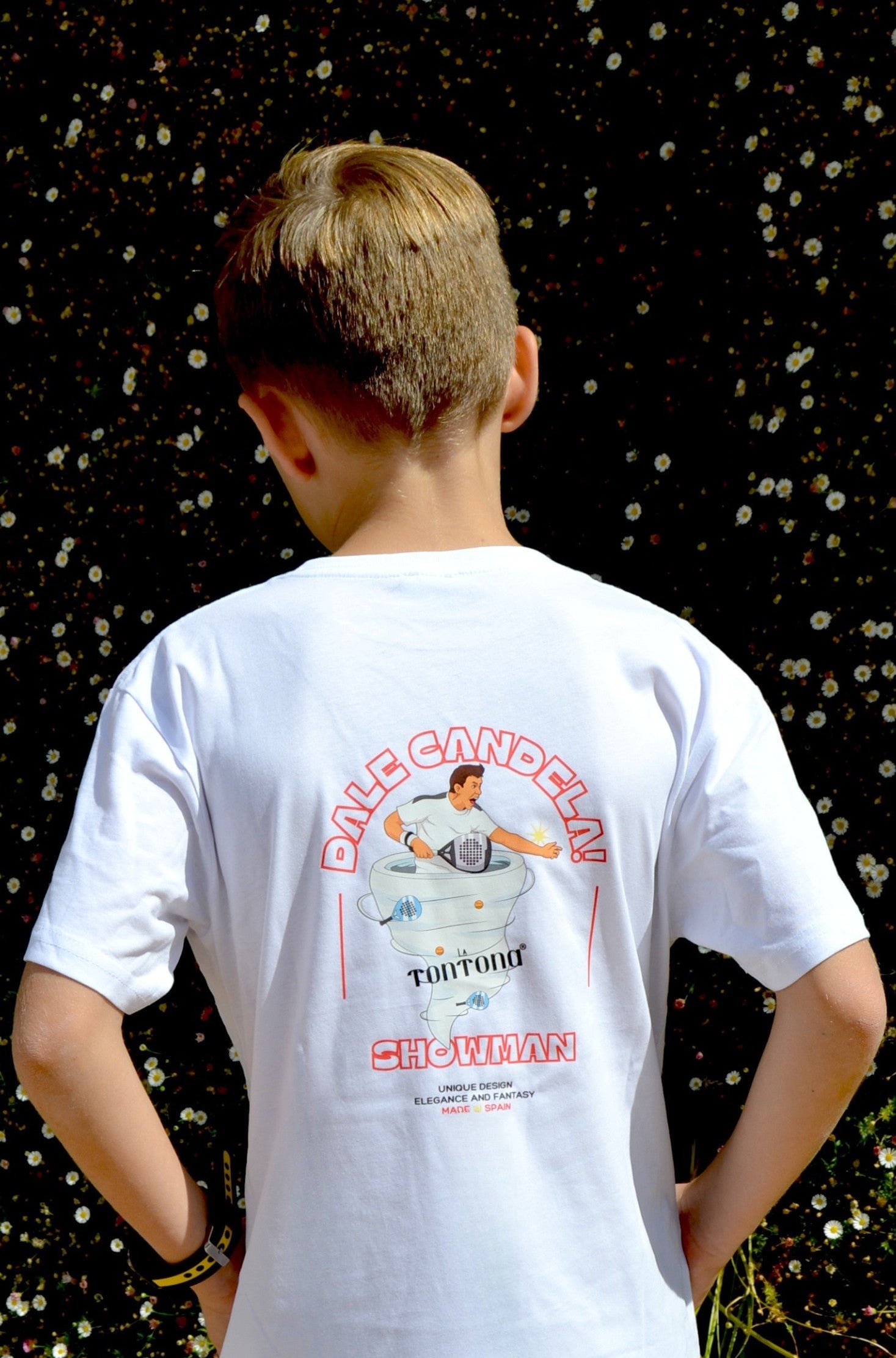 CAMISETA NIÑO ¡DALE CANDELA!