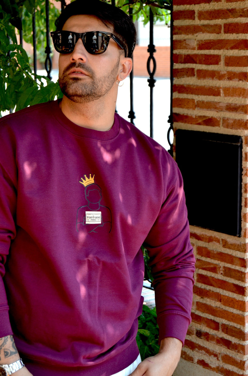SUDADERA THE KING