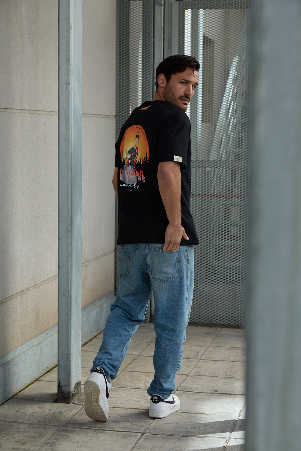 CAMISETA OVERSIZE "THE KING"
